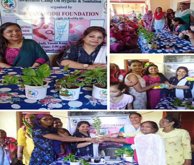 Awareness camp on hygiene and sanitation